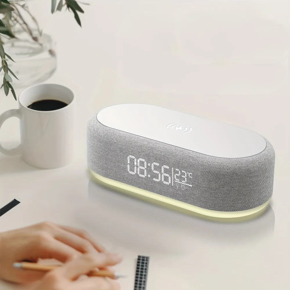 Wireless Charger Alarm Clock