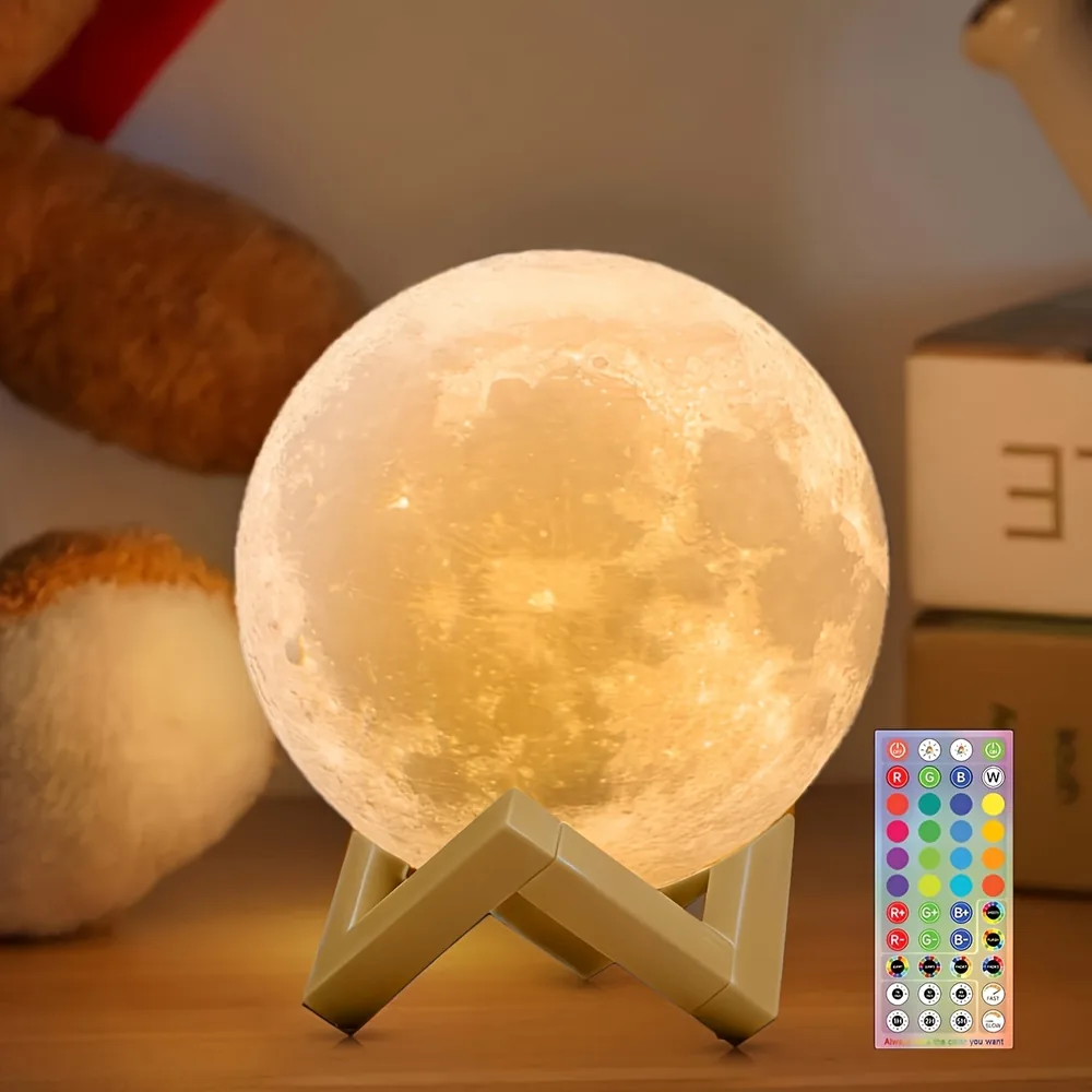 Moon Lamp with Remote